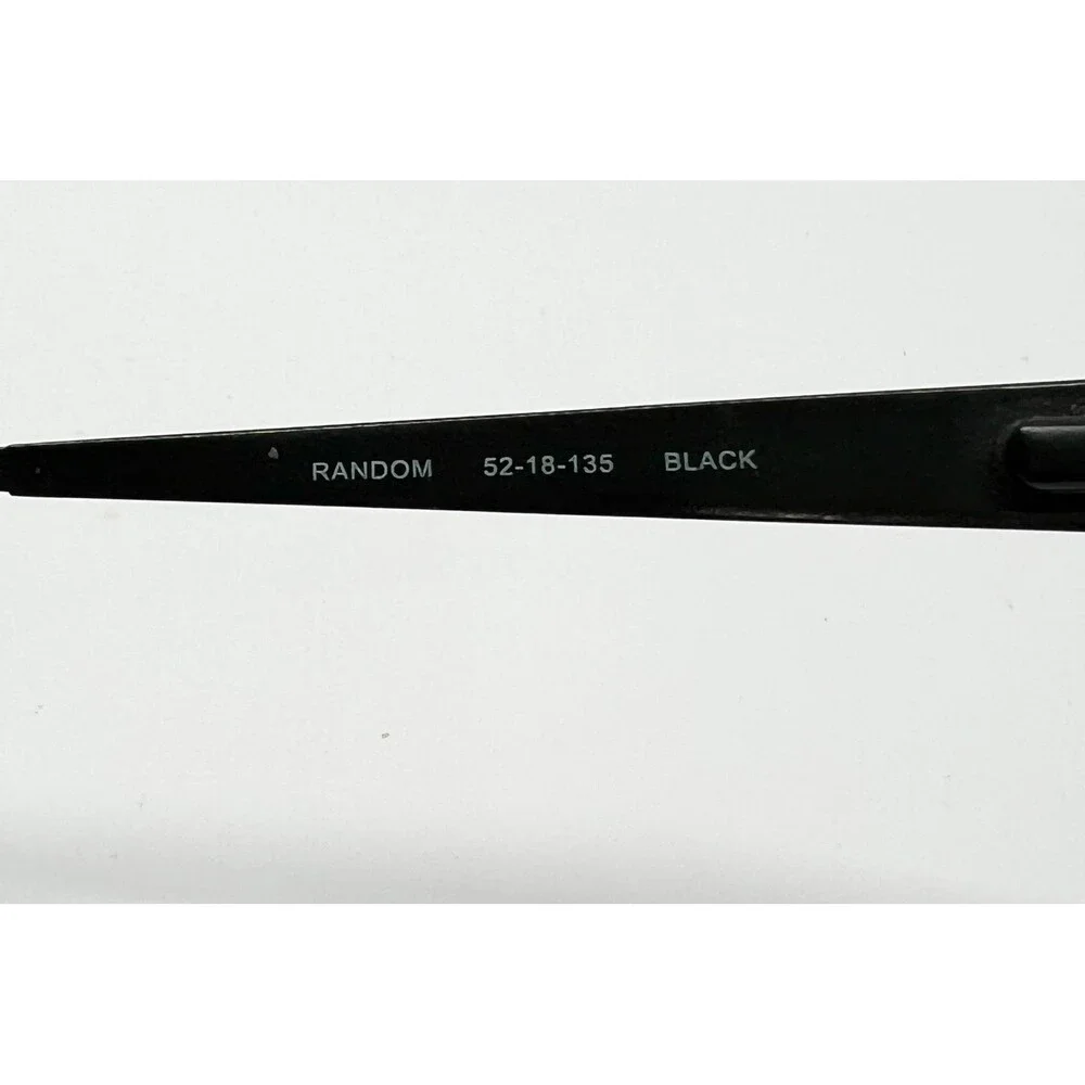 Converse Eyeglasses Frames Mens Black Random Full Rim 52-18-135